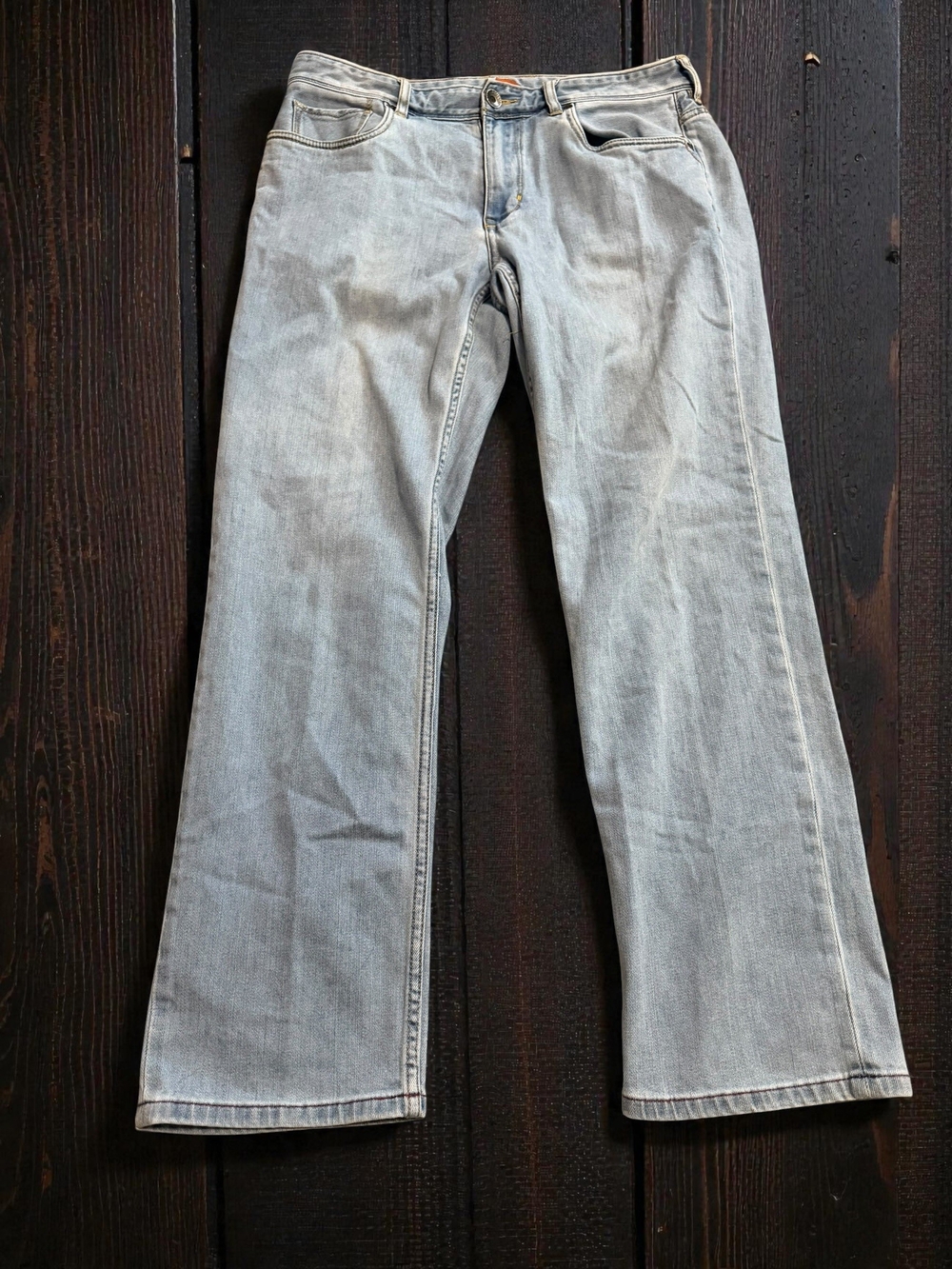 Tommy Bahama Denim Light Wash Relaxed Straight Leg Jeans Men’s 32x30